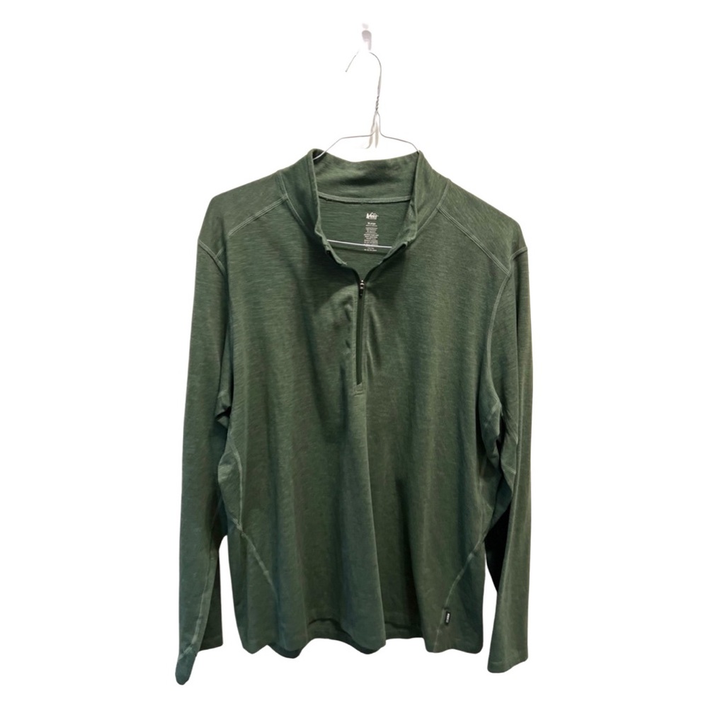 REI quarter zip base layer
